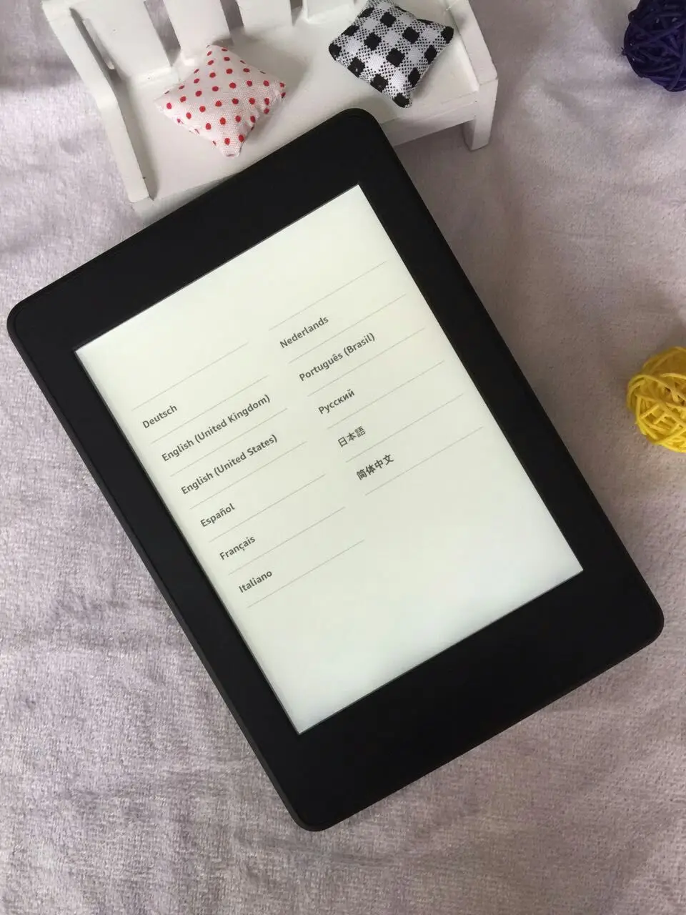 kindlePaperwhite 6th k6 Used registerable Ebook Reader Ereader E Reader e-ink Book for kindle من التحرير الجماعيجهاز Kindle Paperwhite 6th k6 مستعمل، قارئ كتب إلكترونية قابل للتسجيل، قارئ إلكتروني، قارئ إلكتروني، قارئ كتب إلكترونية بتقنية الحبر الإلكتروني، متوافق مع Kindle - Image 3
