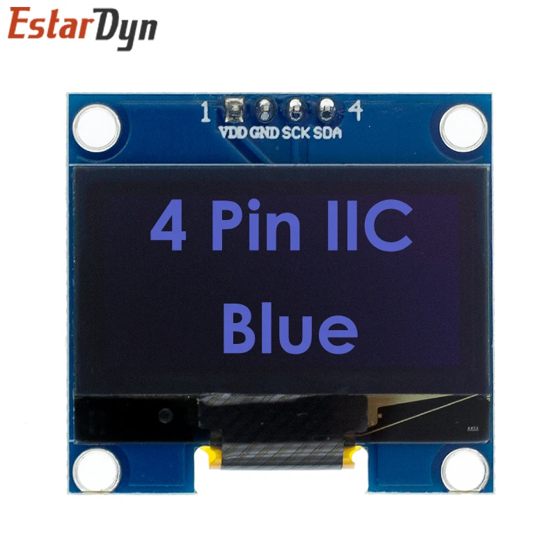 RoHS 1.3 inch OLED Module White/Blue SPI/IIC I2C Communicate Color 128X64 1.3 inch OLED LCD LED Display Module 1.3 من التحرير الجماعيوحدة عرض OLED مقاس 1.3 بوصة متوافقة مع معايير RoHS، تدعم الألوان الأبيض والأزرق، وتدعم بروتوكولات SPI/IIC وI2C، بدقة 128×64 بكسل. - Image 7