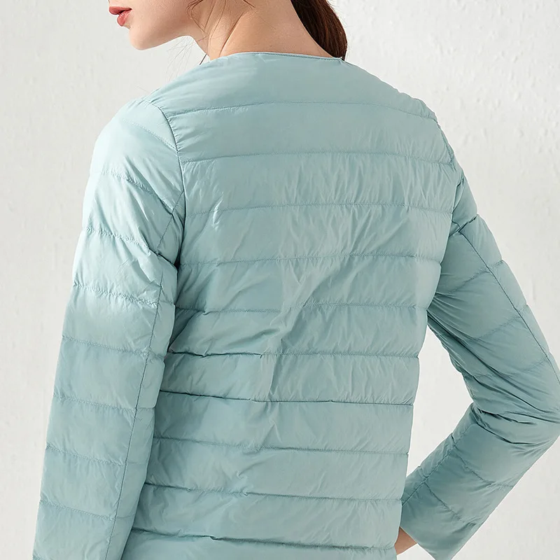 NewBang Ultra Light Duck Down Women Matt Fabric Lightweight Coat Warm Female Windbreaker Parka Women's Down Jackets Plus Coats من قسم التعديل الجماعيمعطف نيو بانغ خفيف الوزن للغاية مصنوع من قماش غير لامع، معطف نسائي دافئ مقاوم للرياح، جاكيتات نسائية من الريش، معاطف كبيرة الحجم - Image 4