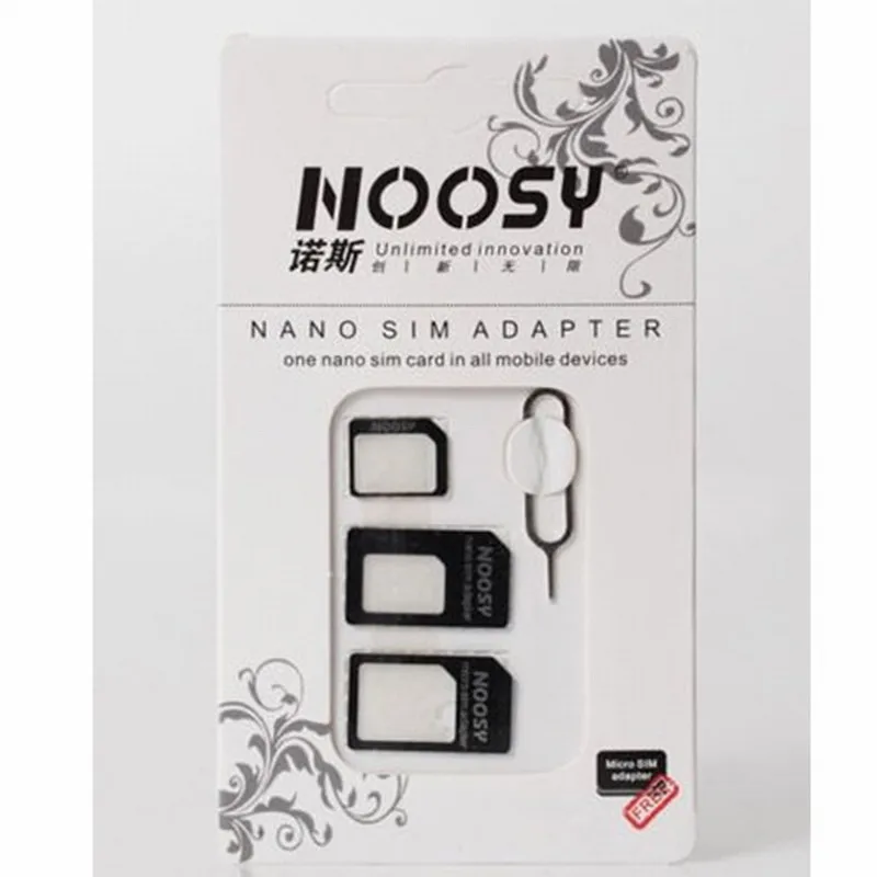 مجموعة محول بطاقة SIM إلى معيار Micro لأجهزة Apple iPhones و Android و Sony Xperia Z1 و ZTE Nubia Z7 و Z9 و HOMToM HT16 NOOSY 2016 من التحرير الجماعيطقم محول بطاقة SIM إلى معيار Micro لأجهزة Apple iPhones و Android و Sony Xperia Z1 و ZTE Nubia Z7 و Z9 و HOMToM HT16 (إصدار NOOSY 2016) - Image 2