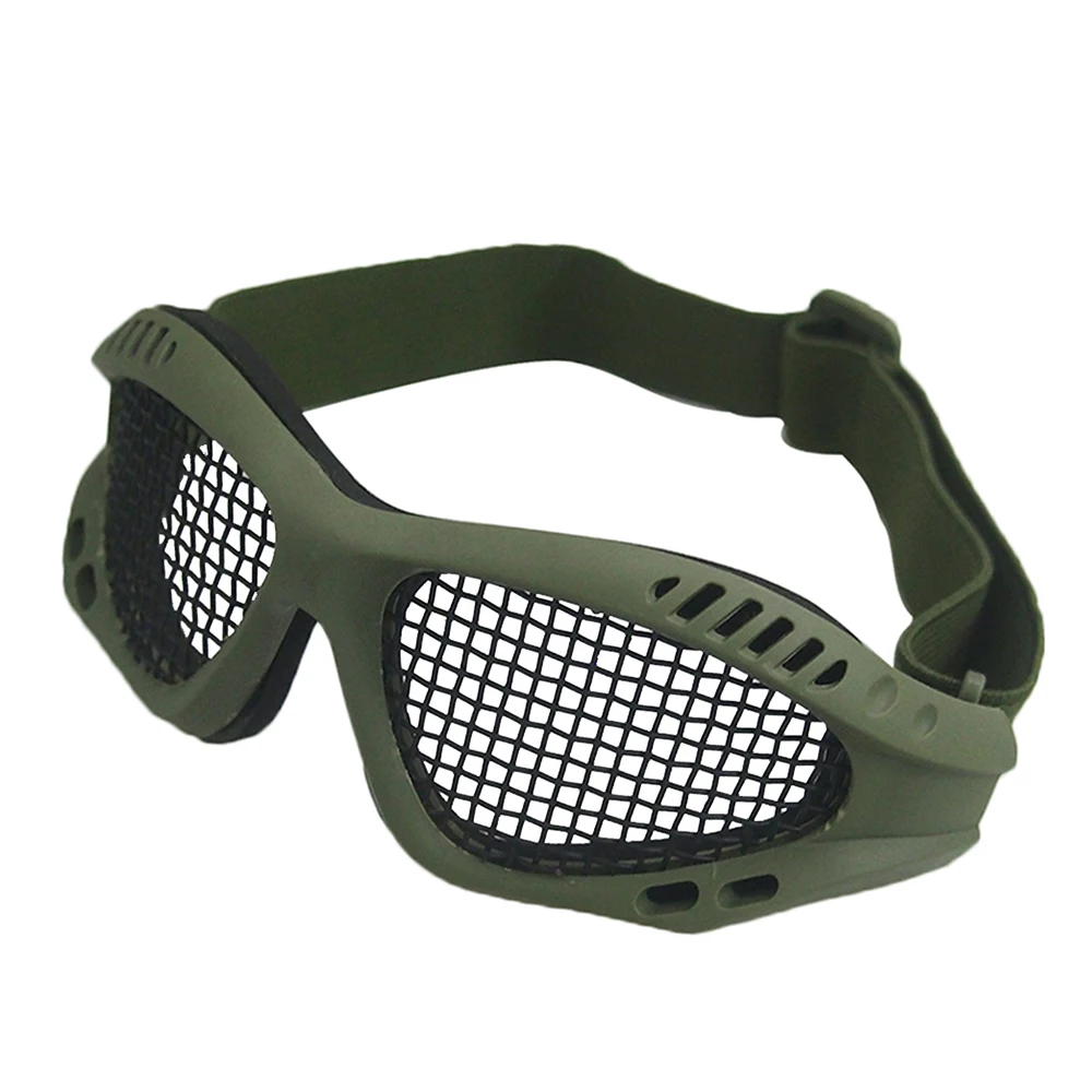 نظارات واقية مريحة للعينين مناسبة للعبة Airsoft، نظارات تكتيكية مضادة للضباب مزودة بشبكة معدنية/عدسات من البولي كربونات لصيد كرات الطلاء من قسم التعديل الجماعينظارات واقية مريحة وآمنة للعينين للاستخدام الخارجي، مناسبة للعبة إيرسوفت، مزودة بعدسات معدنية شبكية/بولي كربونات، مضادة للضباب، مثالية لصيد كرات الطلاء. - Image 16