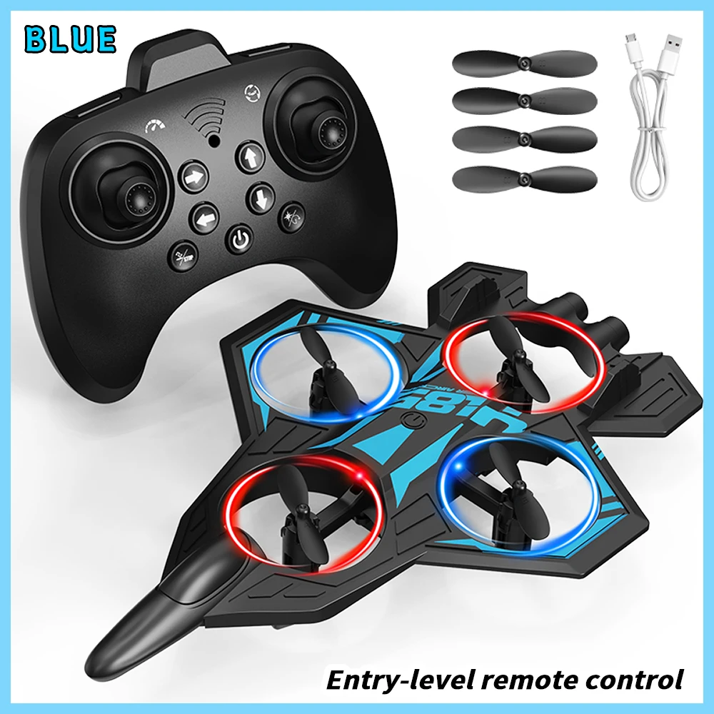 2026 New YL86 RC Foam Airplane 2.4G WIFI RC Fighter Stunt Tumbling Helicopter with LED Colored Lights Airplane Boys' Toys Gifts - Image 8