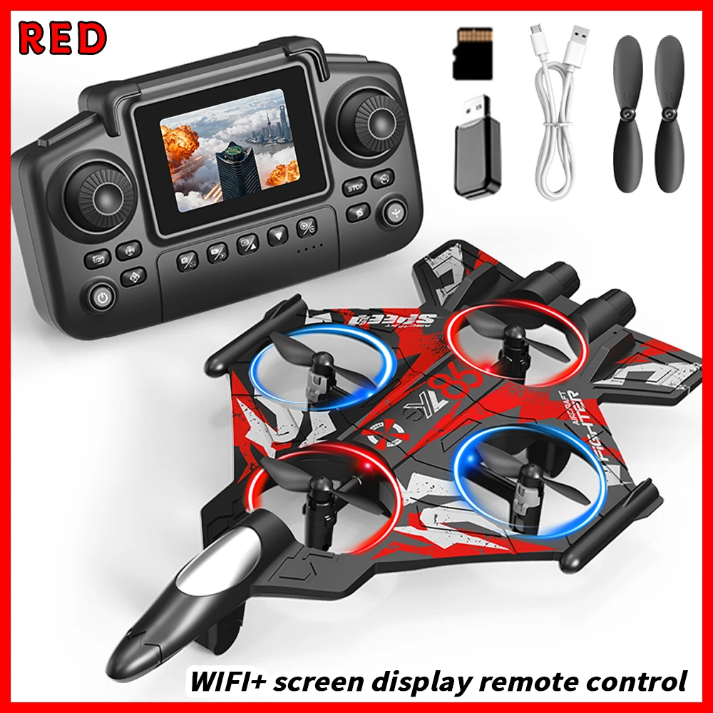 2026 New YL86 RC Foam Airplane 2.4G WIFI RC Fighter Stunt Tumbling Helicopter with LED Colored Lights Airplane Boys' Toys Gifts - Image 7