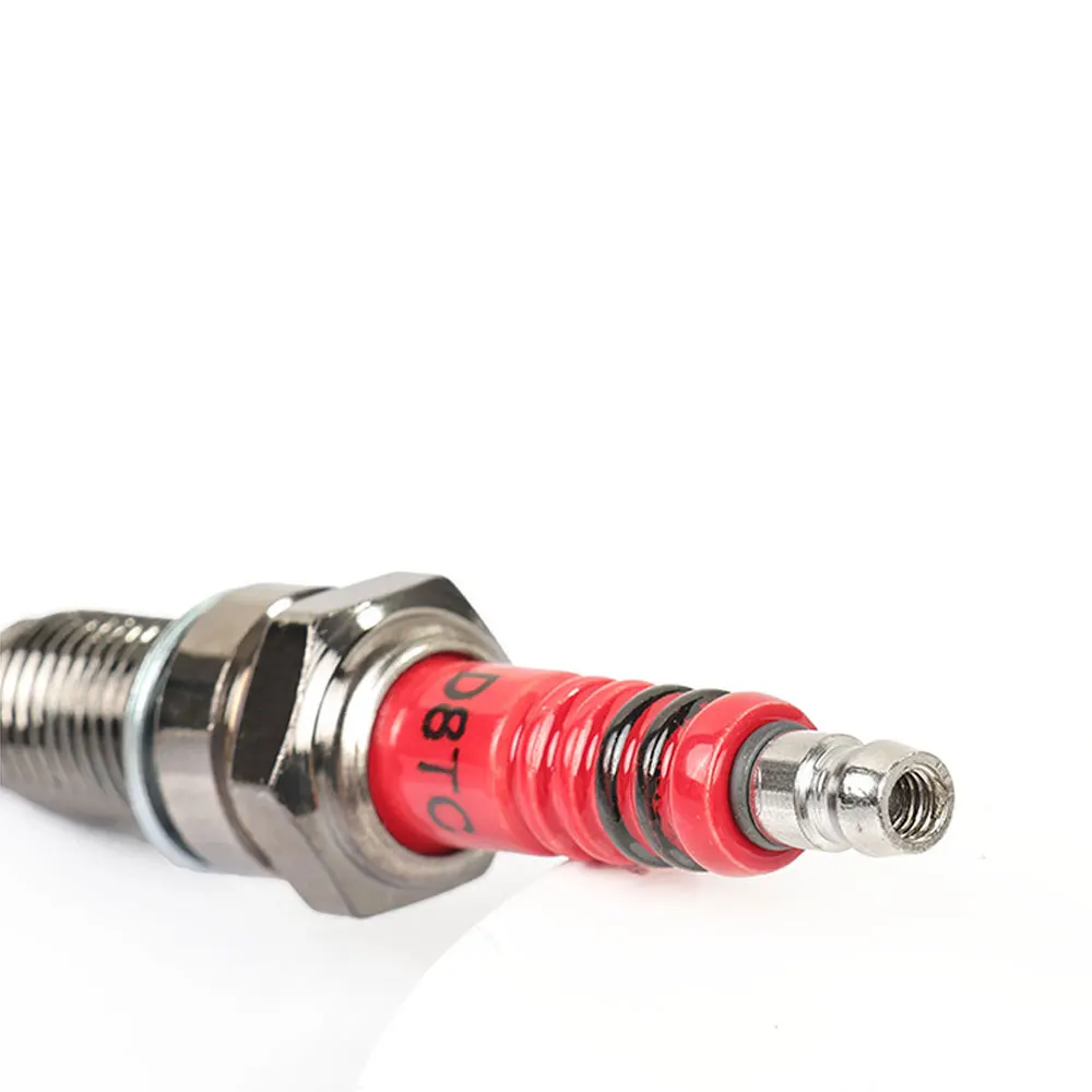 Racing 3 Triple Electrode Spark Plug A7TC For GY6 50CC 110CC 125CC 150CC ATV Scooter Dirt Bike Go Kart Motorcycle Accessories من قسم التحرير الجماعيشمعة إشعال ثلاثية الأقطاب من Racing 3 طراز A7TC لمحركات GY6 سعة 50 و110 و125 و150 سم مكعب، مناسبة للدراجات الرباعية والدراجات البخارية والدراجات الترابية وعربات الكارتينج وملحقات الدراجات النارية. - Image 4