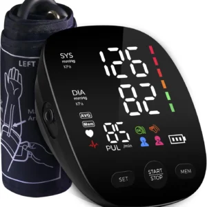 Kingclinic New Household Arm Type Digital Electronic Portable LED Smart Blood Pressure Meter BP Monitor