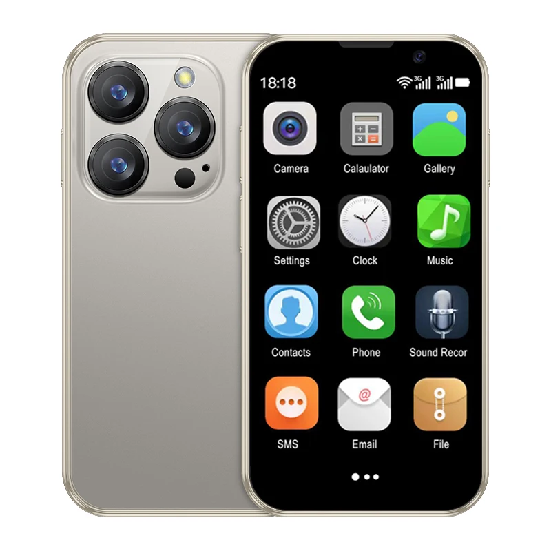 SERVO 16SE Mini Smartphone 16GB ROM Android 9.0 Wifi Dual SIM Standby Play Store 3G WCDMA 3.0Little Smart Cellphone New Version من التحرير الجماعيهاتف SERVO 16SE الذكي الصغير، ذاكرة داخلية 16 جيجابايت، نظام تشغيل أندرويد 9.0، واي فاي، شريحتان، وضع الاستعداد، متجر جوجل بلاي، يدعم شبكات الجيل الثالث WCDMA، شاشة 3.0 بوصة، إصدار جديد - Image 13
