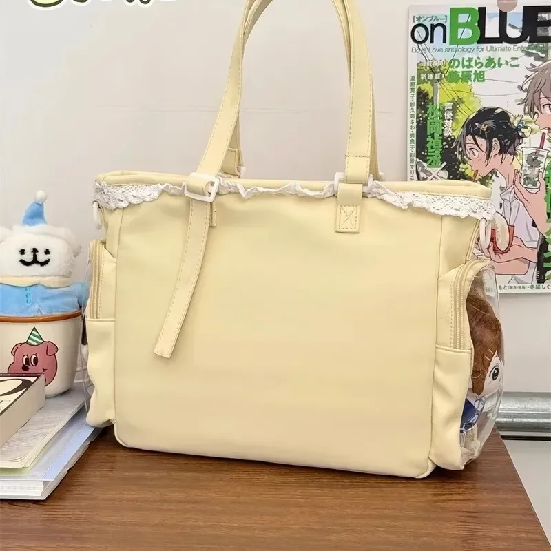 حقيبة باليه كبيرة الحجم من نوع Itabag اليابانية ثنائية الأبعاد ذات كتف واحد، هدية للأصدقاء، حقيبة يد نسائية من قسم التعديل الجماعيحقيبة كتف كبيرة الحجم بتصميم فتاة الباليه، من إيتاباغ اليابانية، ثنائية الأبعاد، هدية مثالية للأصدقاء، حقيبة يد نسائية - Image 5