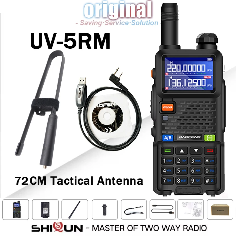جهاز اتصال لاسلكي باوفينغ UV-5RM ببطارية 3800 مللي أمبير وشاحن USB-C بقدرة 14.5 واط، يدعم نطاقات UHF وVHF اللاسلكية، ونسخ الترددات حتى 999 قناة، وتحديث راديو FM للهواة UV-5RH من قسم التحرير الجماعيجهاز لاسلكي باوفينغ UV-5RM، بطارية 3800 مللي أمبير، شاحن USB-C، 14.5 واط، نطاق ترددات UHF وVHF، نطاق تردد النسخ اللاسلكي 999 قناة، تحديث راديو FM للهواة UV-5RH - Image 10