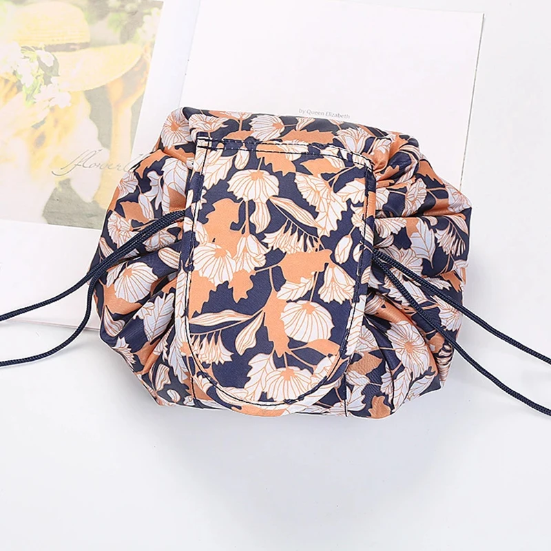 Women Drawstring Cosmetic Bag Travel Storage Makeup Bag Organizer Female Make Up Pouch Portable Waterproof Toiletry Beauty Case - Image 10