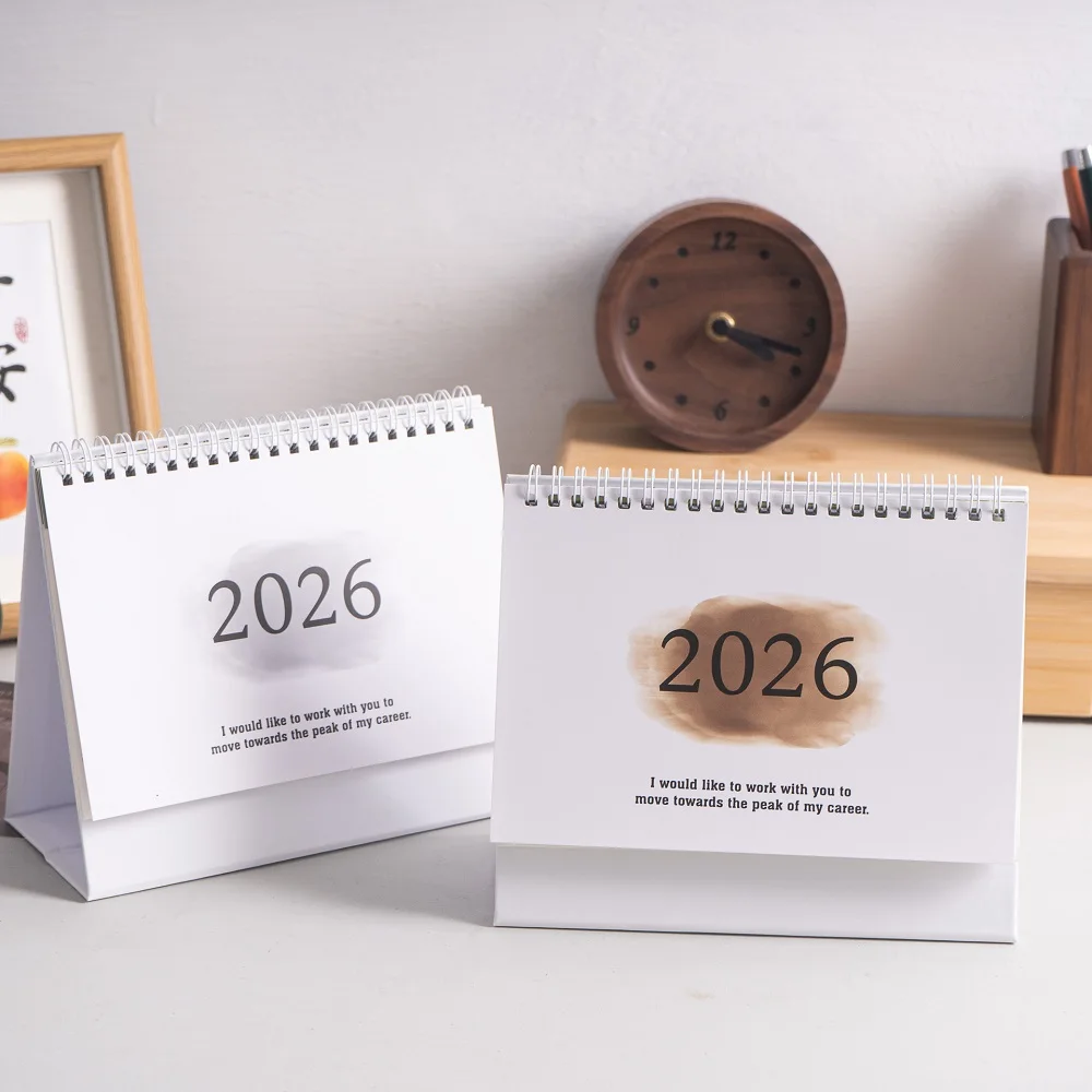 2026 تقويم مكتبي جديد كبير الحجم باللغة الإنجليزية، دفاتر تقويم سنوية، قائمة مهام شهرية، مخطط يومي، إدارة الوقت من التحرير الجماعيتقويم مكتبي جديد لعام 2026، تقويم إنجليزي كبير، قائمة مهام سنوية، مخطط يومي شهري، إدارة الوقت - Image 4