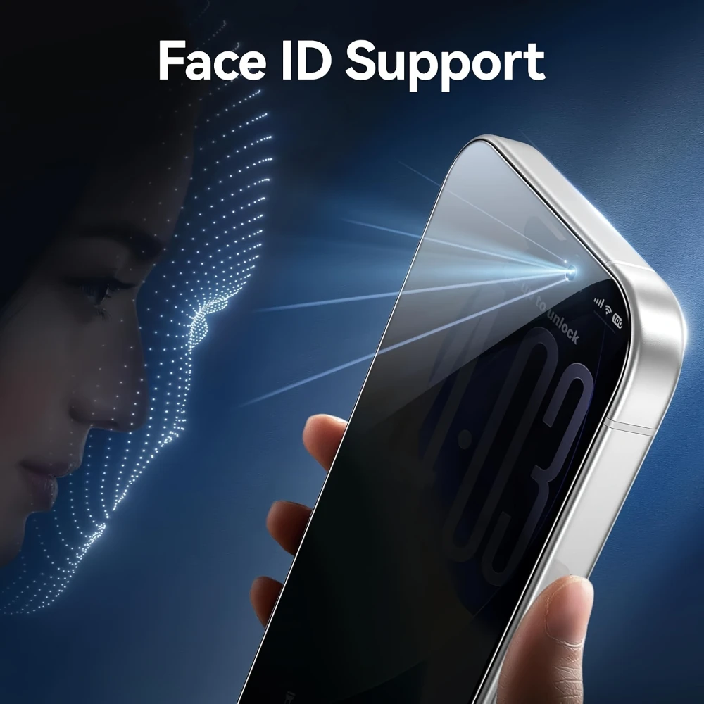 واقي شاشة الخصوصية NNBILI لهاتف iPhone 17 Pro Max، زجاج مضاد للتجسس لهاتف iPhone 16 و15 و14 و13 و12 و11 Pro Max، فيلم خصوصية لهاتف iPhone 17 من التحرير الجماعيواقي شاشة NNBILI لحماية الخصوصية لهاتف iPhone 17 Pro Max، زجاج مضاد للتجسس لهواتف iPhone 16 و15 و14 و13 و12 و11 Pro Max، فيلم حماية الخصوصية لهاتف iPhone 17 - Image 3