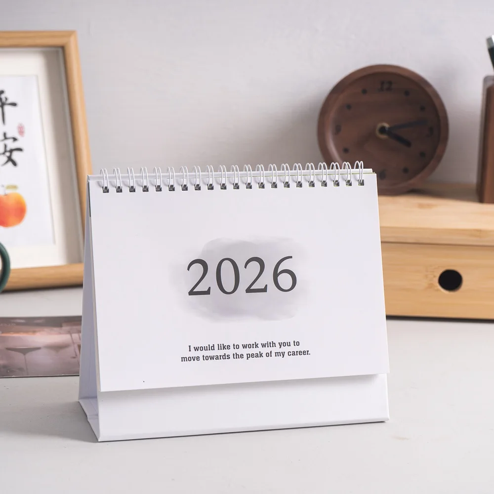 2026 تقويم مكتبي جديد كبير الحجم باللغة الإنجليزية، دفاتر تقويم سنوية، قائمة مهام شهرية، مخطط يومي، إدارة الوقت من التحرير الجماعيتقويم مكتبي جديد لعام 2026، تقويم إنجليزي كبير، قائمة مهام سنوية، مخطط يومي شهري، إدارة الوقت - Image 12