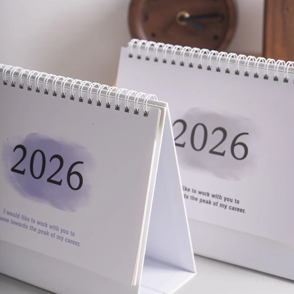 2026 تقويم مكتبي جديد كبير الحجم باللغة الإنجليزية، دفاتر تقويم سنوية، قائمة مهام شهرية، مخطط يومي، إدارة الوقت من التحرير الجماعيتقويم مكتبي جديد لعام 2026، تقويم إنجليزي كبير، قائمة مهام سنوية، مخطط يومي شهري، إدارة الوقت - Image 5
