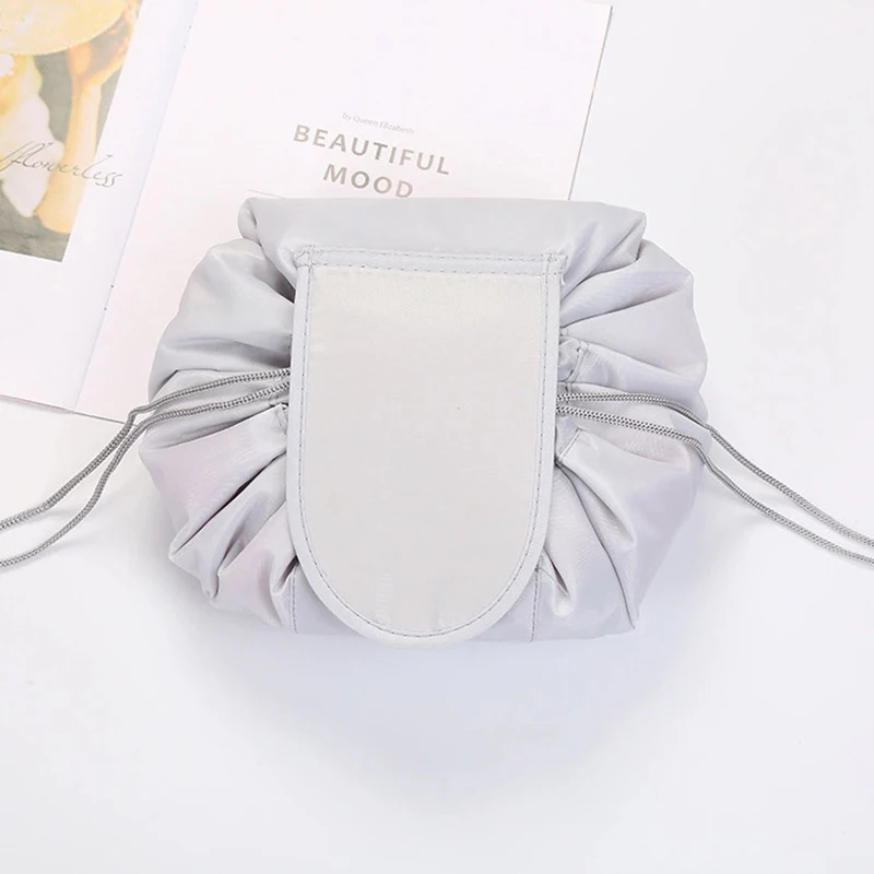 Women Drawstring Cosmetic Bag Travel Storage Makeup Bag Organizer Female Make Up Pouch Portable Waterproof Toiletry Beauty Case - Image 22