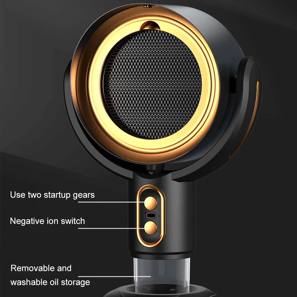 Portable Exhaust Fan Compact Solution For Smoke And Odor Extendable Negative Ion Air Purifier Range - Image 5