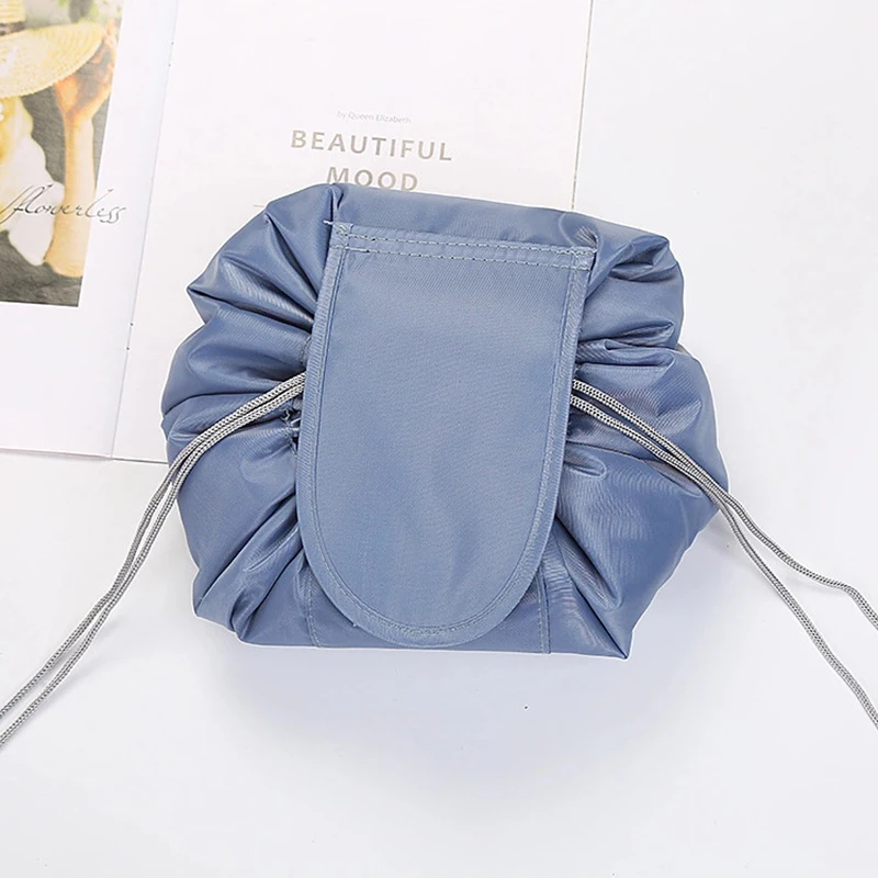 Women Drawstring Cosmetic Bag Travel Storage Makeup Bag Organizer Female Make Up Pouch Portable Waterproof Toiletry Beauty Case - Image 23
