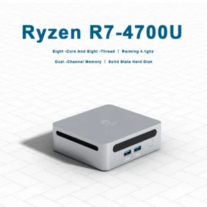 Windows 11 Ryzen DDR4 3200Mhz WiFi6 gaming pc Diy Gaming Computer Compact GenMachine Mini PC AMD Ryzen5 4700U 4750U 4800H 4900H من التحرير الجماعيكمبيوتر ألعاب يعمل بنظام ويندوز 11، معالج Ryzen، ذاكرة DDR4 بسرعة 3200 ميجاهرتز، واي فاي 6، كمبيوتر ألعاب صغير الحجم من GenMachine، معالج AMD Ryzen 5 4700U 4750U 4800H 4900H