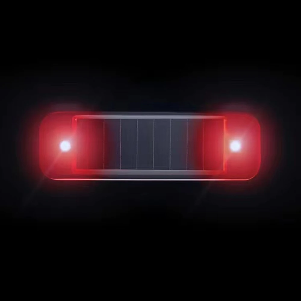 Mini LED Solar Power Car Warning Light Night Security Simulated Alarm Wireless Anti-Theft Caution Lamp Flashing Dummy Alarm Lamp - Image 11