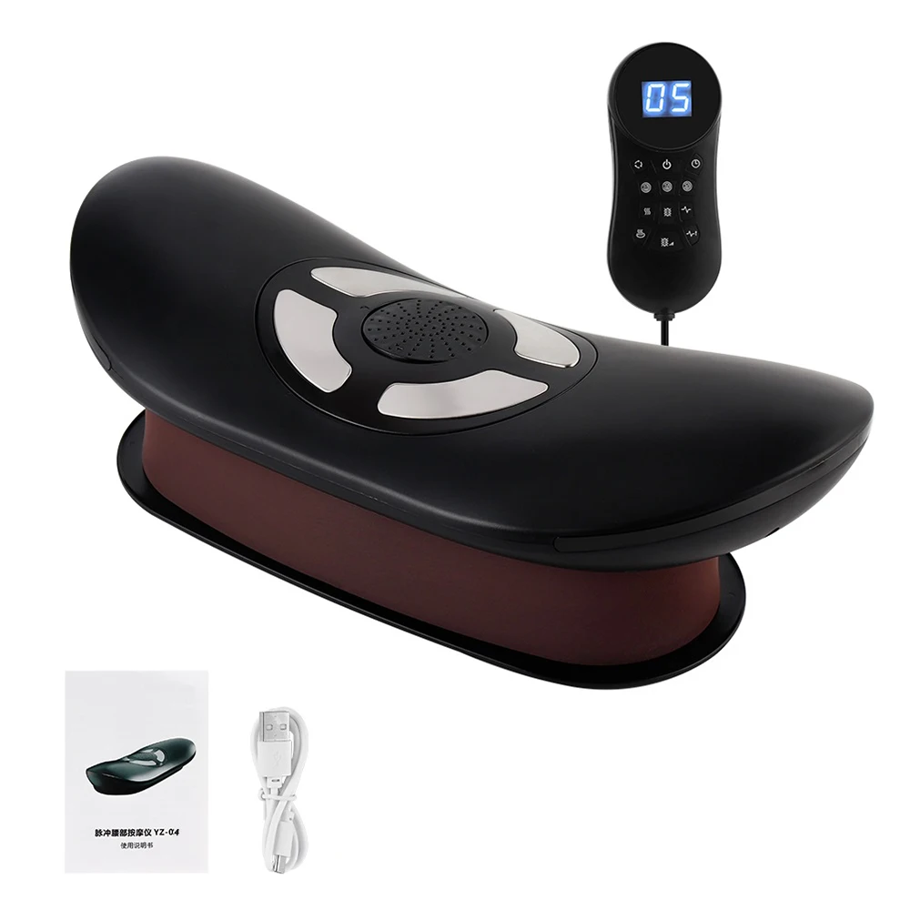 Electric Lumbar Traction Massager Height Adjustable Massage Waist Spine Support Back Massage Machine Relieve Waist - Image 7