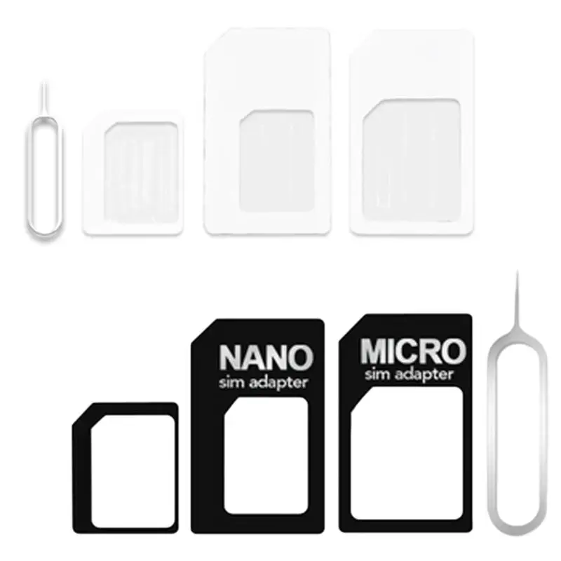 محول 4 في 1 لتحويل بطاقة Nano SIM إلى محول Micro Standard للهواتف الذكية وجهاز توجيه USB اللاسلكي بتقنية 4G LTE من التحرير الجماعيمحول 4 في 1 لتحويل بطاقة نانو SIM إلى بطاقة مايكرو SIM قياسية للهواتف الذكية وأجهزة التوجيه اللاسلكية USB بتقنية 4G LTE