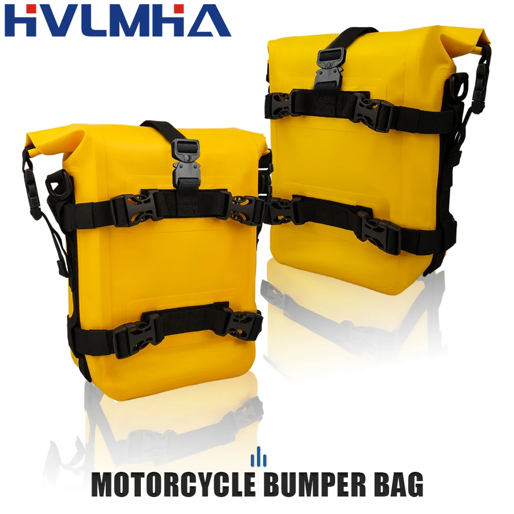 حقيبة مقاومة للماء لإطار دراجة BMW R1200GS R1250GS ADV و HONDA NC750X CB500X النارية، مع قضبان حماية، وحقيبة أدوات إصلاح المصد من قسم التعديل الجماعيحقيبة مقاومة للماء لحماية هيكل الدراجة النارية BMW R1200GS وR1250GS وADV وHONDA NC750X وCB500X، مع أدوات إصلاح المصدات. - Image 13