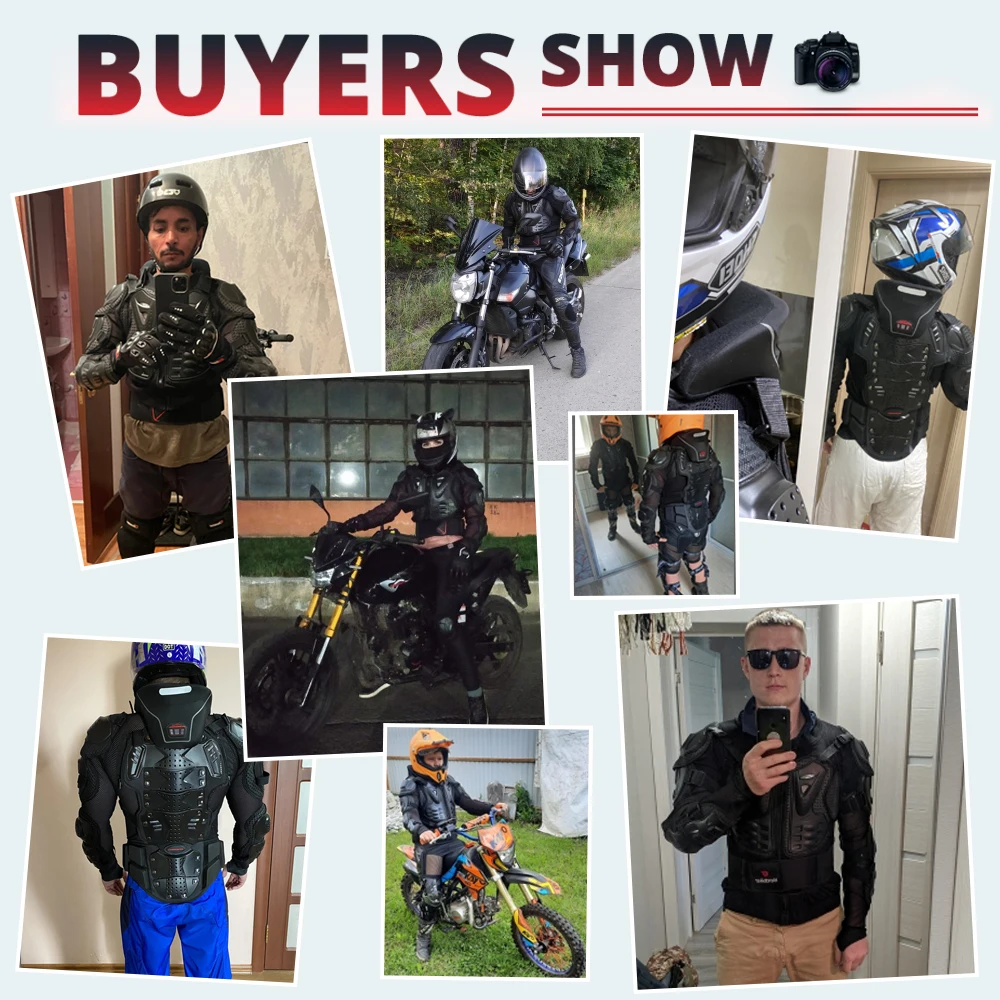 5XL Motorcycle Jackets Men's Full Body Armor Protection Jackets Motocross Enduro Racing Moto Protective Equipment Clothes من التحرير الجماعيجاكيتات دراجات نارية مقاس 5XL، جاكيتات حماية كاملة للجسم للرجال، ملابس ومعدات حماية للدراجات النارية لسباقات موتوكروس وإندورو - Image 2