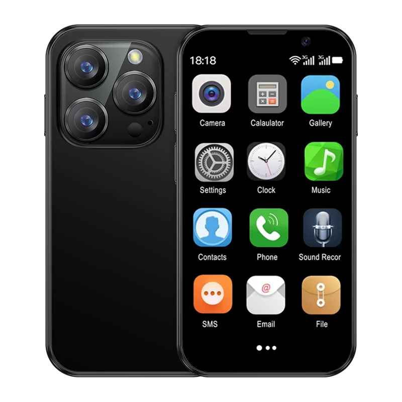 SERVO 16SE Mini Smartphone 16GB ROM Android 9.0 Wifi Dual SIM Standby Play Store 3G WCDMA 3.0Little Smart Cellphone New Version من التحرير الجماعيهاتف SERVO 16SE الذكي الصغير، ذاكرة داخلية 16 جيجابايت، نظام تشغيل أندرويد 9.0، واي فاي، شريحتان، وضع الاستعداد، متجر جوجل بلاي، يدعم شبكات الجيل الثالث WCDMA، شاشة 3.0 بوصة، إصدار جديد - Image 15