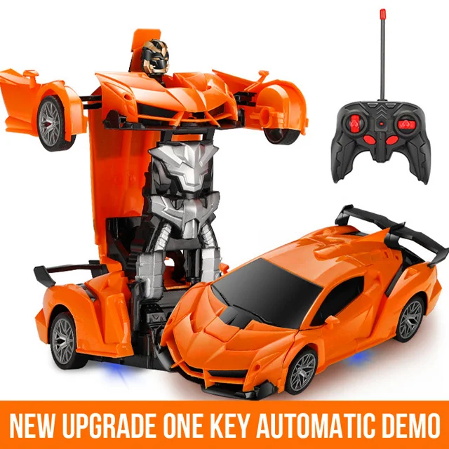 Electric RC Car 2 In 1 Transformation Robots Sports Vehicle Model Robots Boys Toys Remote Cool RC Deformation Cars Kid Toy Gifts - Image 12