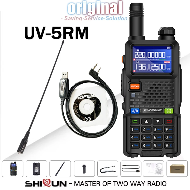 جهاز اتصال لاسلكي باوفينغ UV-5RM ببطارية 3800 مللي أمبير وشاحن USB-C بقدرة 14.5 واط، يدعم نطاقات UHF وVHF اللاسلكية، ونسخ الترددات حتى 999 قناة، وتحديث راديو FM للهواة UV-5RH من قسم التحرير الجماعيجهاز لاسلكي باوفينغ UV-5RM، بطارية 3800 مللي أمبير، شاحن USB-C، 14.5 واط، نطاق ترددات UHF وVHF، نطاق تردد النسخ اللاسلكي 999 قناة، تحديث راديو FM للهواة UV-5RH - Image 16