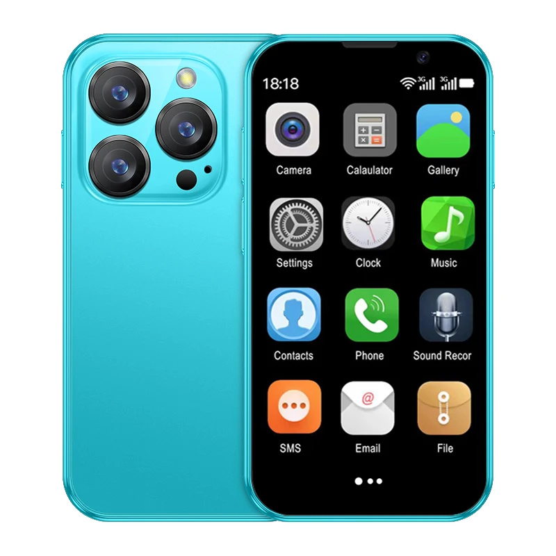 SERVO 16SE Mini Smartphone 16GB ROM Android 9.0 Wifi Dual SIM Standby Play Store 3G WCDMA 3.0Little Smart Cellphone New Version من التحرير الجماعيهاتف SERVO 16SE الذكي الصغير، ذاكرة داخلية 16 جيجابايت، نظام تشغيل أندرويد 9.0، واي فاي، شريحتان، وضع الاستعداد، متجر جوجل بلاي، يدعم شبكات الجيل الثالث WCDMA، شاشة 3.0 بوصة، إصدار جديد - Image 14