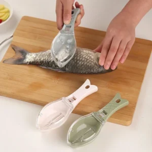 Manual Fish Killing and Scraping Fish Scale Artifact Kitchen Without Hurting Hands Home Creative Scale Fish Shape Scraper