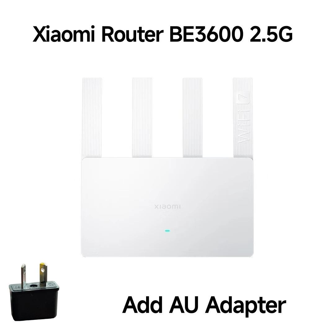 جهاز توجيه شاومي الأصلي BE3600 الجديد بتقنية WiFi 7 ومنفذ إيثرنت 2.5 جيجا هرتز وسرعة شبكة فائقة 3600 ميجابت في الثانية ويعمل مع تطبيق Mi Home للمنزل من التحرير الجماعيراوتر شاومي الأصلي BE3600 الجديد بتقنية واي فاي 7، منفذ إيثرنت 2.5 جيجا، سرعة شبكة فائقة تصل إلى 3600 ميجابت في الثانية، متوافق مع تطبيق Mi Home للتحكم المنزلي - Image 9