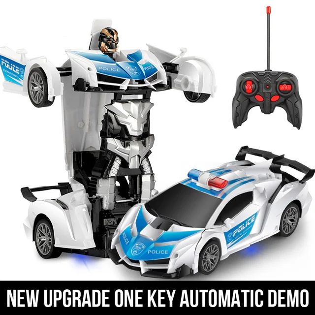 Electric RC Car 2 In 1 Transformation Robots Sports Vehicle Model Robots Boys Toys Remote Cool RC Deformation Cars Kid Toy Gifts - Image 7