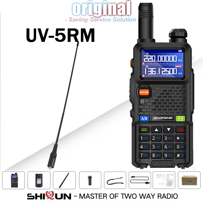 جهاز اتصال لاسلكي باوفينغ UV-5RM ببطارية 3800 مللي أمبير وشاحن USB-C بقدرة 14.5 واط، يدعم نطاقات UHF وVHF اللاسلكية، ونسخ الترددات حتى 999 قناة، وتحديث راديو FM للهواة UV-5RH من قسم التحرير الجماعيجهاز لاسلكي باوفينغ UV-5RM، بطارية 3800 مللي أمبير، شاحن USB-C، 14.5 واط، نطاق ترددات UHF وVHF، نطاق تردد النسخ اللاسلكي 999 قناة، تحديث راديو FM للهواة UV-5RH - Image 12