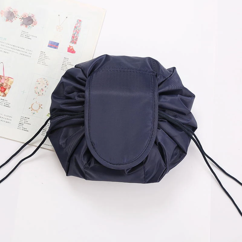 Women Drawstring Cosmetic Bag Travel Storage Makeup Bag Organizer Female Make Up Pouch Portable Waterproof Toiletry Beauty Case - Image 9