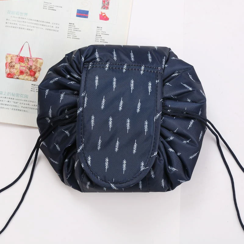 Women Drawstring Cosmetic Bag Travel Storage Makeup Bag Organizer Female Make Up Pouch Portable Waterproof Toiletry Beauty Case - Image 11