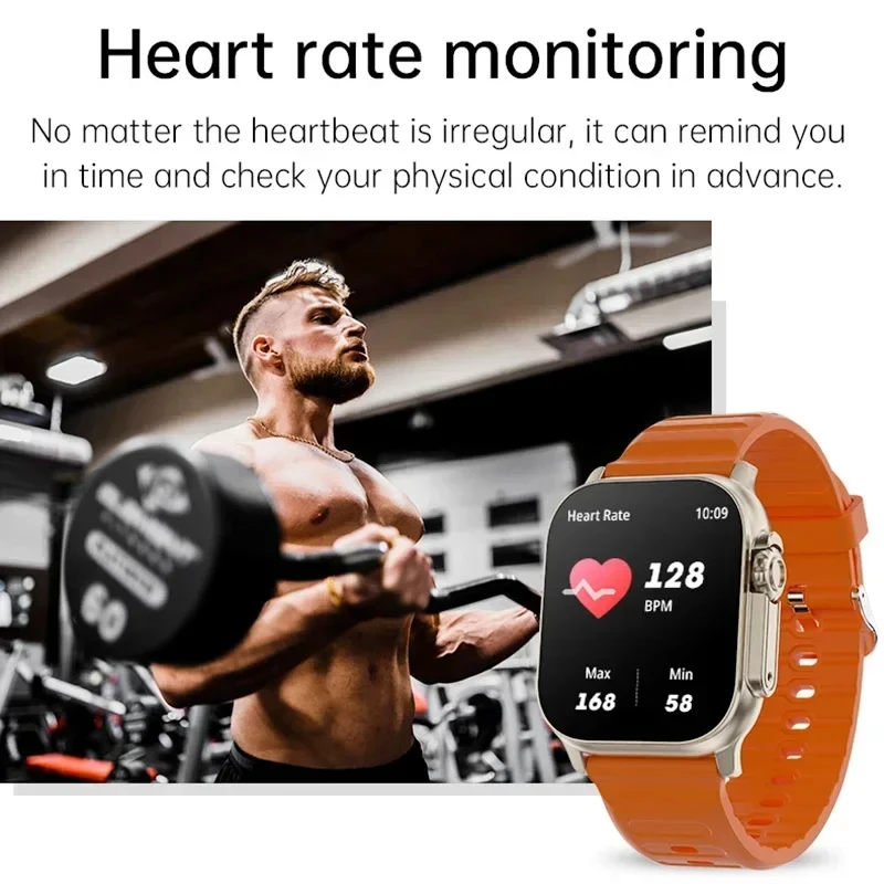 LAXASFIT Smartwatch Bluetooth Talk Smartwatch Message Alert Heart Rate Monitor Sports Watch for Android IOS Men Women - Image 4