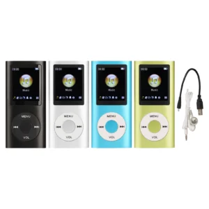 مشغل MP3 من سبائك الألومنيوم، أنيق، متعدد الوظائف، صوت عالي الجودة، نحيف، شاشة LCD مقاس 1.8 بوصة، مشغل موسيقى MP3 محمول من التحرير الجماعيمشغل موسيقى MP3 أنيق متعدد الوظائف مصنوع من سبائك الألومنيوم، يتميز بصوت عالي الجودة، وشاشة LCD رفيعة مقاس 1.8 بوصة، وهو مشغل موسيقى MP3 محمول.