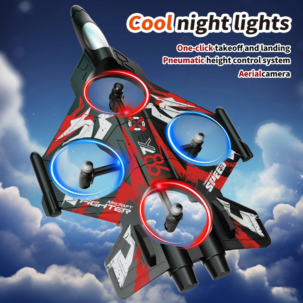 2026 New YL86 RC Foam Airplane 2.4G WIFI RC Fighter Stunt Tumbling Helicopter with LED Colored Lights Airplane Boys' Toys Gifts - Image 2