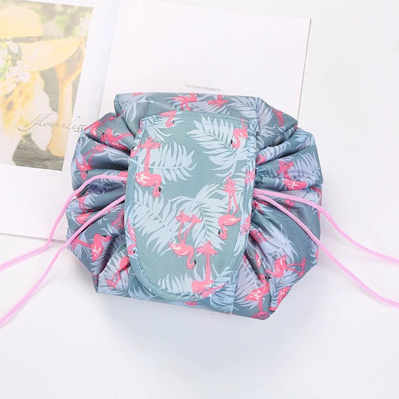 Women Drawstring Cosmetic Bag Travel Storage Makeup Bag Organizer Female Make Up Pouch Portable Waterproof Toiletry Beauty Case - Image 20