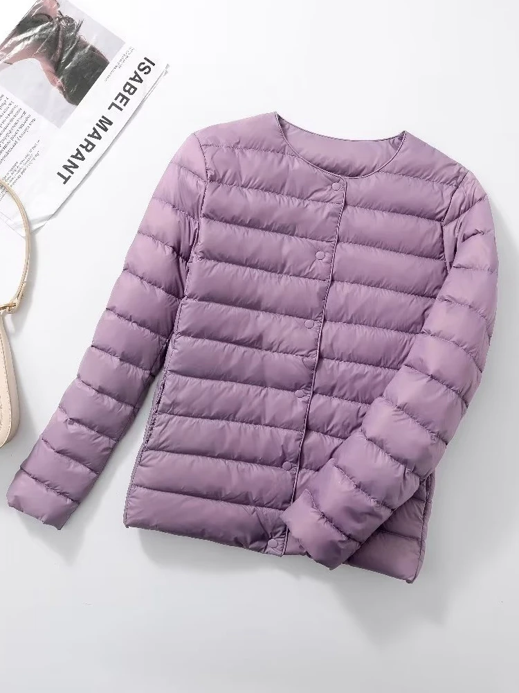 NewBang Ultra Light Duck Down Women Matt Fabric Lightweight Coat Warm Female Windbreaker Parka Women's Down Jackets Plus Coats من قسم التعديل الجماعيمعطف نيو بانغ خفيف الوزن للغاية مصنوع من قماش غير لامع، معطف نسائي دافئ مقاوم للرياح، جاكيتات نسائية من الريش، معاطف كبيرة الحجم - Image 16