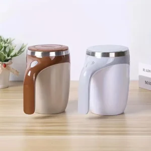 1 automatic mixing cup magnetic coffee cup (battery not included, self equipped), waterproof automatic mixing cup, suitable for