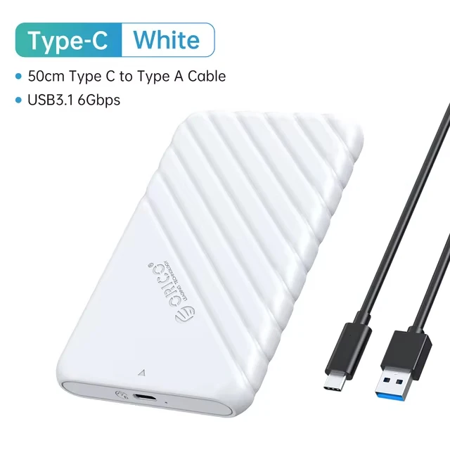 علبة محرك الأقراص الصلبة ORICO 2.5 بوصة SATA إلى USB 3.0 لصندوق محرك الأقراص الصلبة SSD مقاس 2.5 بوصة، صندوق محرك الأقراص الصلبة بسعة 6 تيرابايت، علبة تخزين خارجية لمحرك الأقراص الصلبة من التحرير الجماعيعلبة أقراص صلبة ORICO مقاس 2.5 بوصة SATA إلى USB 3.0، علبة تخزين أقراص صلبة SSD مقاس 2.5 بوصة، علبة تخزين أقراص صلبة بسعة 6 تيرابايت، علبة أقراص صلبة خارجية - Image 10