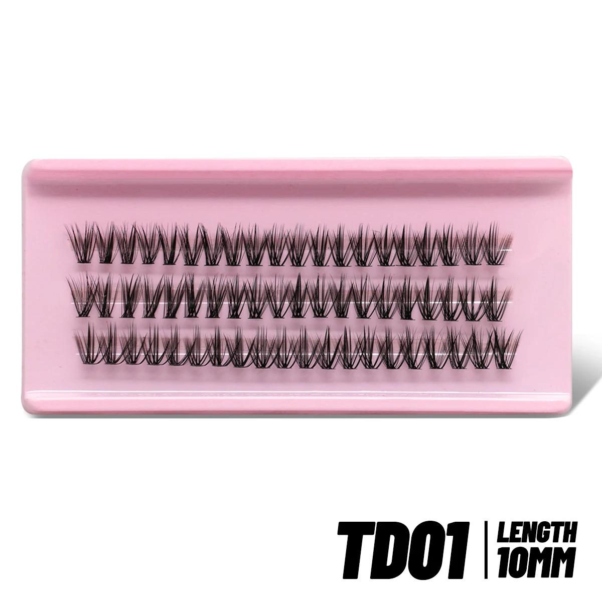 مجموعة رموش GROINNEYA DIY Lash Clusters Set Mixed Tray Lashes Kit Fluffy Individual Lashes Extension with Lash Bond and Seal At Home Makeup من قسم التحرير الجماعيمجموعة رموش جروينيا DIY، علبة رموش متنوعة، مجموعة رموش فردية كثيفة مع لاصق ومثبت للرموش، مكياج منزلي - Image 23