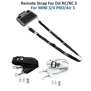 حزام رقبة DJI Mini 3/4 Pro AIR 3 مع براغي لـ Mini 3 4 Pro MAVIC 3 PRO DJI RC 2 ملحقات طائرة بدون طيار من التحرير الجماعيحزام رقبة مع براغي لطائرات DJI Mini 3/4 Pro AIR 3 وMavic 3 Pro وDJI RC 2، ملحقات طائرات بدون طيار