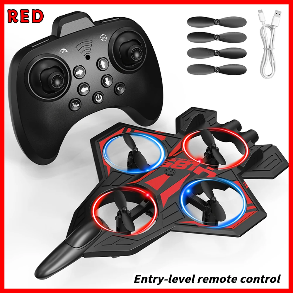 2026 New YL86 RC Foam Airplane 2.4G WIFI RC Fighter Stunt Tumbling Helicopter with LED Colored Lights Airplane Boys' Toys Gifts - Image 10