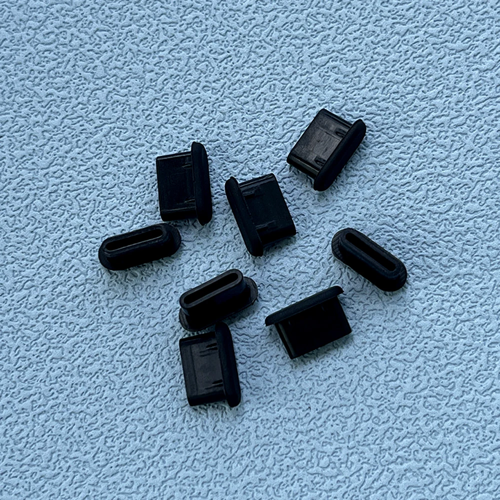10/30/50 قطعة من سدادات السيليكون من النوع C لحماية منفذ شحن USB للهاتف، غطاء مضاد للغبار من النوع C لهواتف سامسونج وشاومي وهواوي من التحرير الجماعي١٠/٣٠/٥٠ قطعة من سدادات السيليكون الواقية من الغبار لمنفذ شحن USB للهواتف من النوع C، غطاء واقٍ من الغبار لهواتف سامسونج وشاومي وهواوي - Image 4
