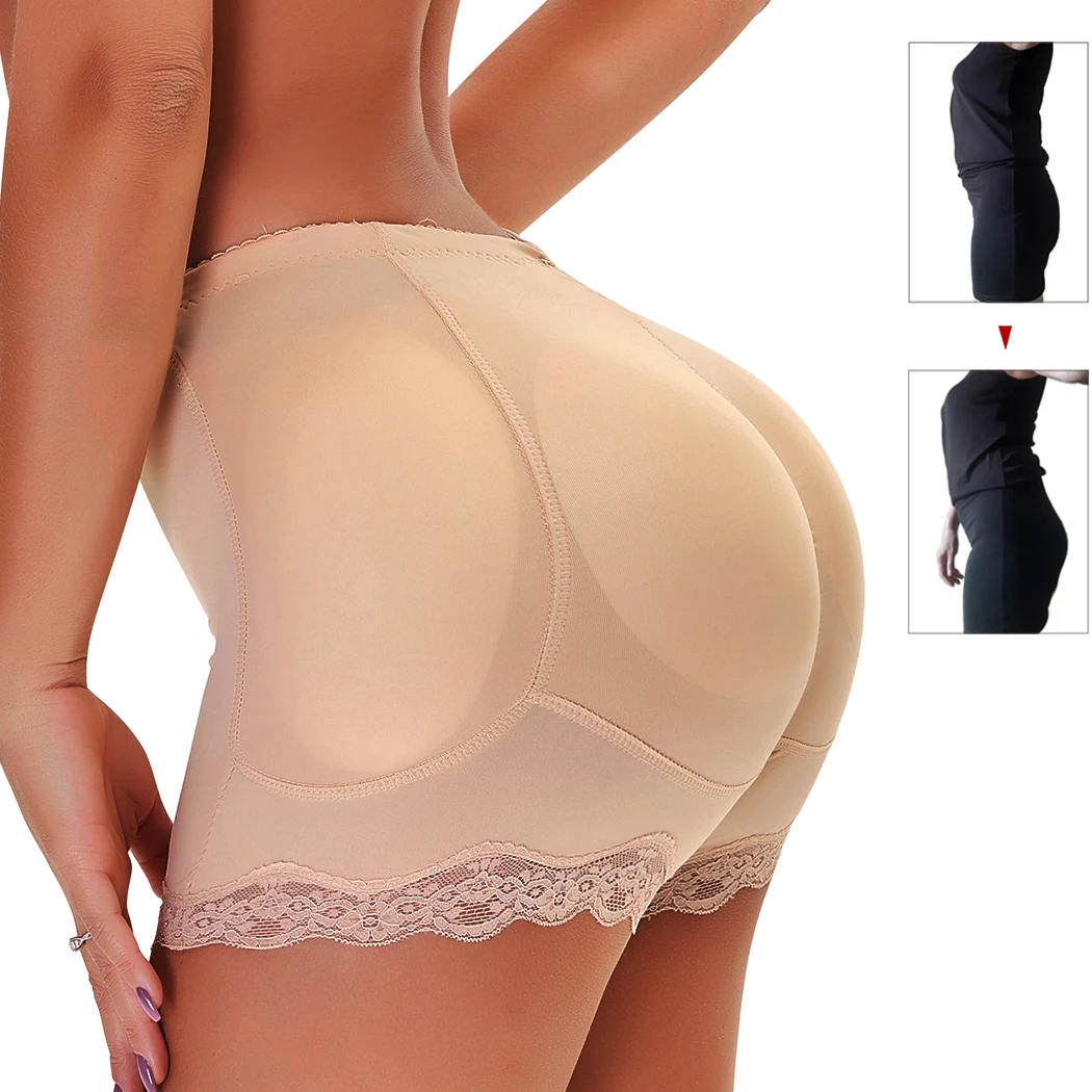 Padded Butt lifter Corrective Underwear Butt Enhancer Body Shaper Modeling Strap Fake Hip Shapwear Underwear Push Up Panties - Image 2