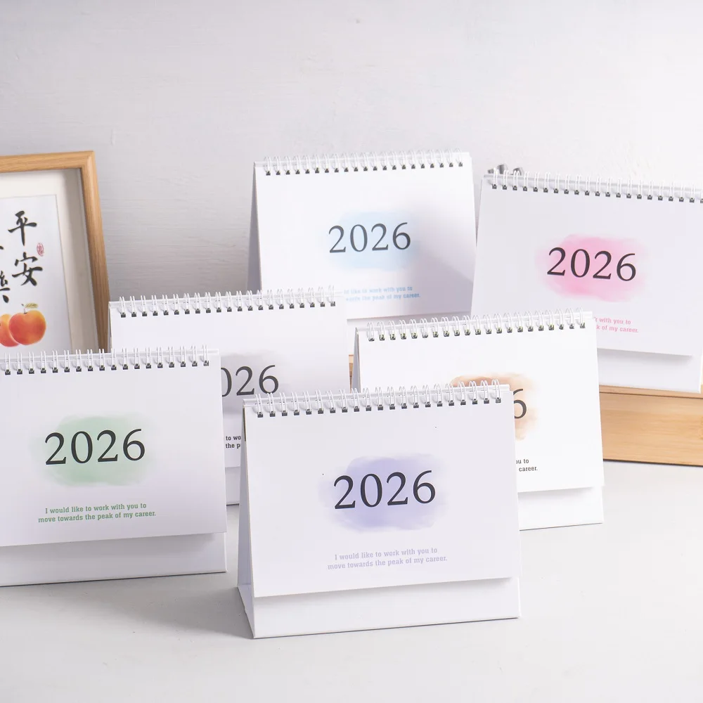 2026 تقويم مكتبي جديد كبير الحجم باللغة الإنجليزية، دفاتر تقويم سنوية، قائمة مهام شهرية، مخطط يومي، إدارة الوقت من التحرير الجماعيتقويم مكتبي جديد لعام 2026، تقويم إنجليزي كبير، قائمة مهام سنوية، مخطط يومي شهري، إدارة الوقت - Image 2