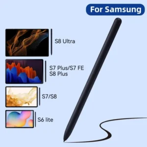 For Samsung Tablet Stylus S Pen Galaxy S6 Lite Tab S8 S7 Mobile Phone S21 S22 S23 Ultra Without Bluetooth من التحرير الجماعيقلم S Pen لأجهزة سامسونج اللوحية، جالاكسي S6 لايت، تاب S8، S7، S21، S22، S23 ألترا، بدون بلوتوث